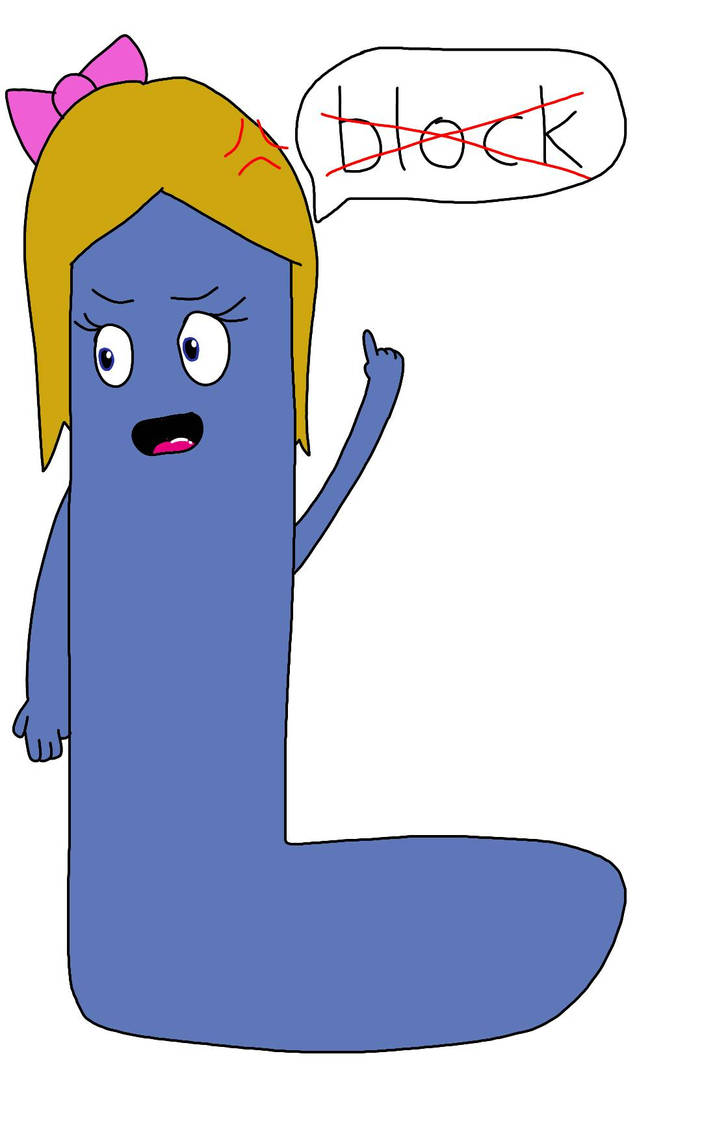 Charlie and the Alphabet Letter L block Me! by adelinaloves on DeviantArt