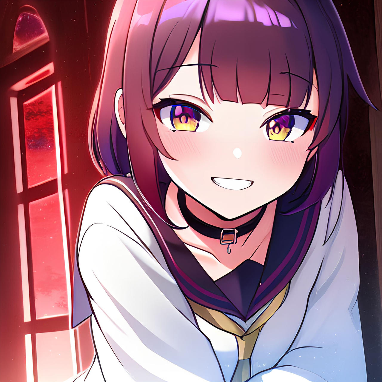 Cute loli anime girl smiling by KolhoArts on DeviantArt Cute loli anime girl smiling by KolhoArts on DeviantArt