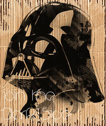 Darth Vader in Cardboard