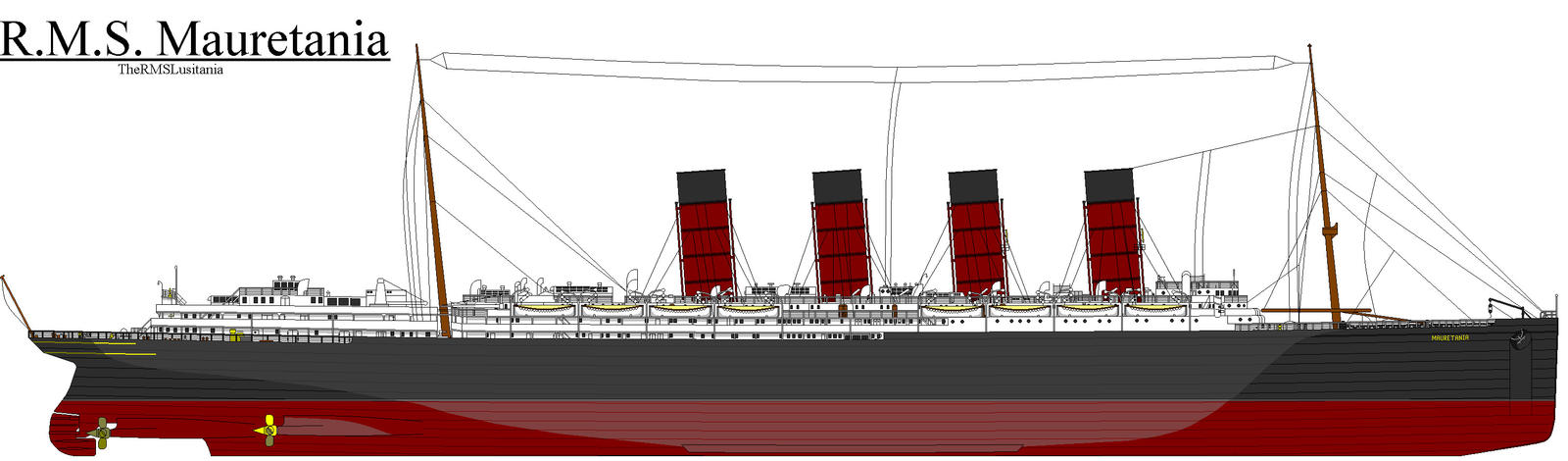 Paper Rms Mauritania RMS Mauretania by ColinTheP6M on DeviantArt