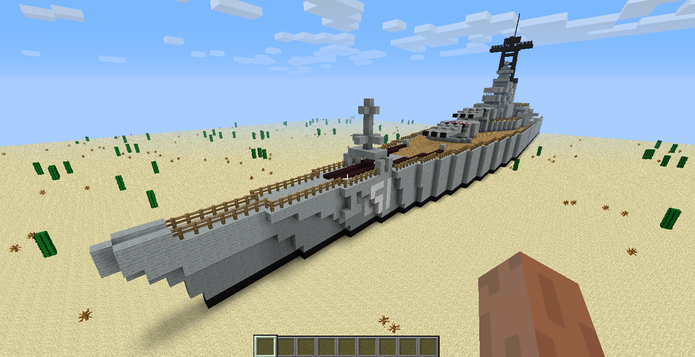 Minecraft Uss Iowa By Colinthep6m On Deviantart Minecraft Uss Iowa By Colinthep6m On Deviantart