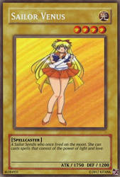 Sailor Venus Yu-Gi-Oh card