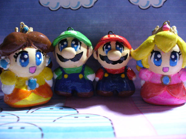 mario and princess' charms