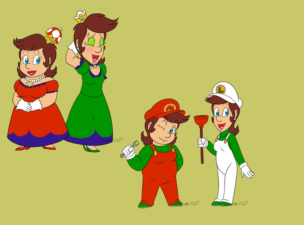 Queencomplex Mario Marioverse: Super Maria Queens by CANGOMI on DeviantArt
