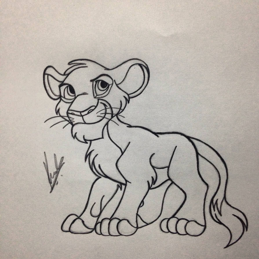 Simba by easypencildraw on DeviantArt