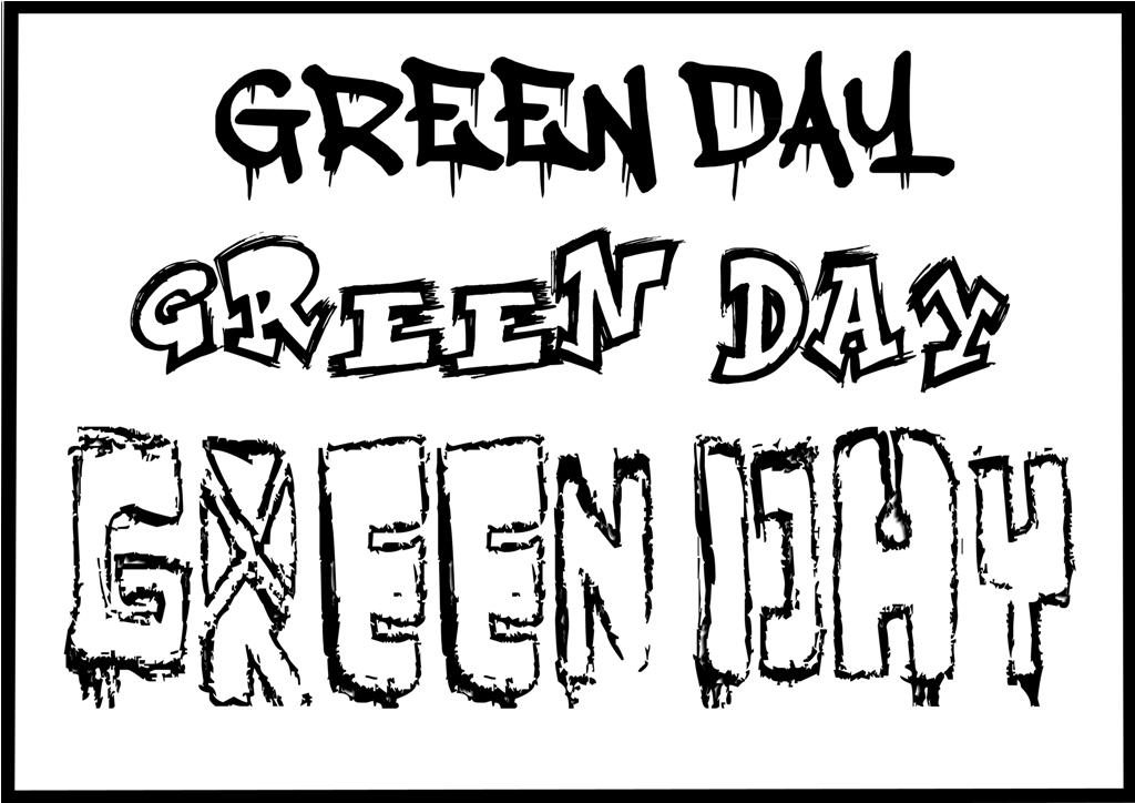 Green Day Fonts by AlternativePnk1039 on DeviantArt