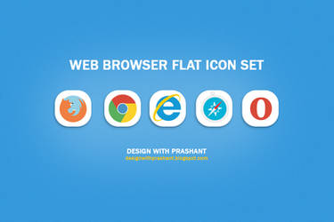 WEB BROWSER ICON SET