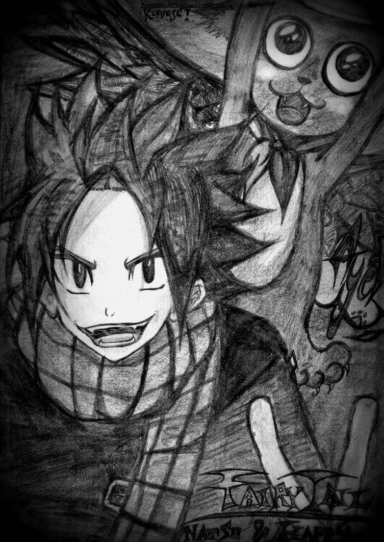 Natsu and Happy ~ Aye ! ~.