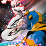 THANOS vs THE SILVER SURFER