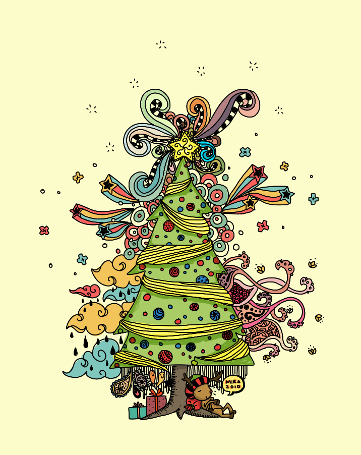 MERRY CHRISTMAS TREE