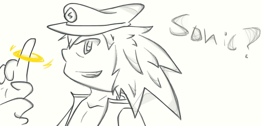 Sonic? quick by Rox-ma-Sox on DeviantArt