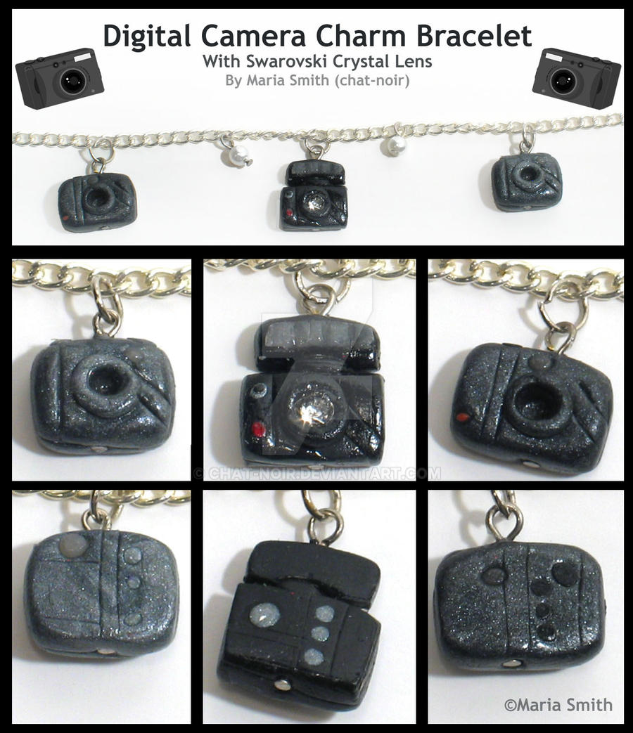 Digital Camera Charm Bracelet2