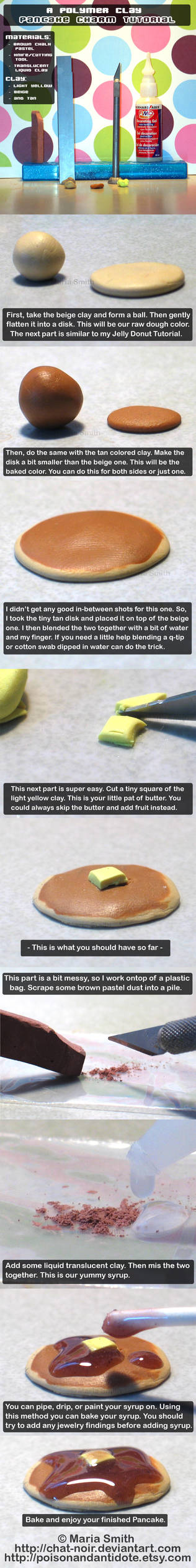 Polymer Clay Pancake Tutorial