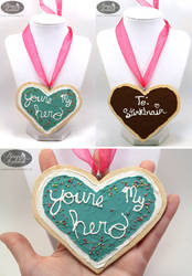 Cosplay You're My Hero Cookie Pendant