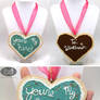 Cosplay You're My Hero Cookie Pendant