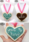 Cosplay You're My Hero Cookie Pendant by chat-noir