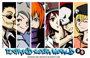 TWEWY Group Poster
