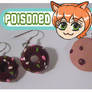 Polymer clay earrings