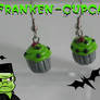 Franken-Cupcake Earrings