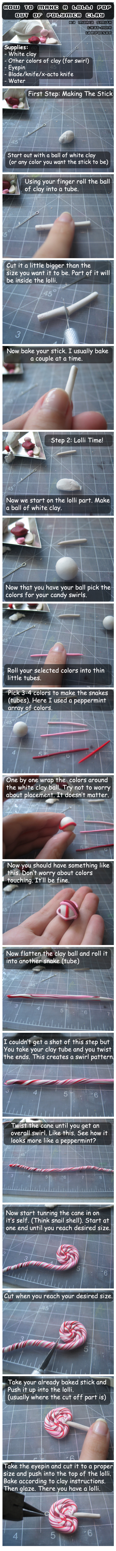 How to make a Lolli Pop Charm