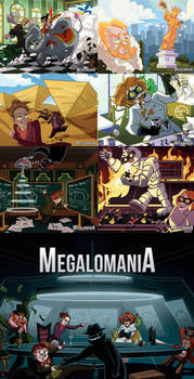 MEGALOMANIA.... Now on Kickstarter!