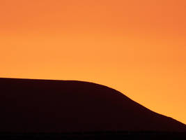 Pendle Hill at Sunset