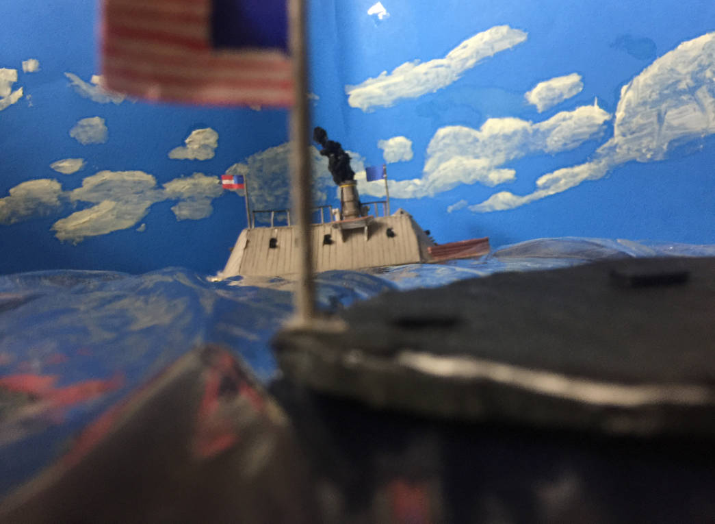 USS Monitor and CSS Virginia Duel by Equables on DeviantArt