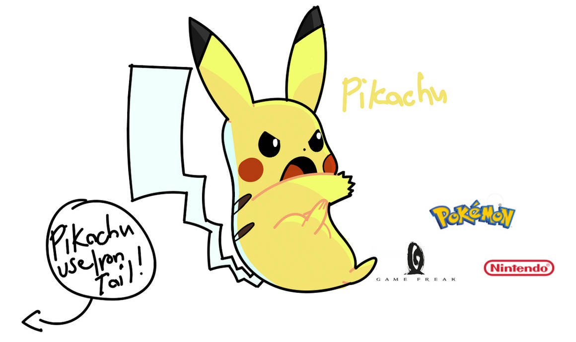 Pikachu Use Iron Tail By Zapzap4 On DeviantArt pikachu-use-iron-tail-by-zapzap4-on-deviantart