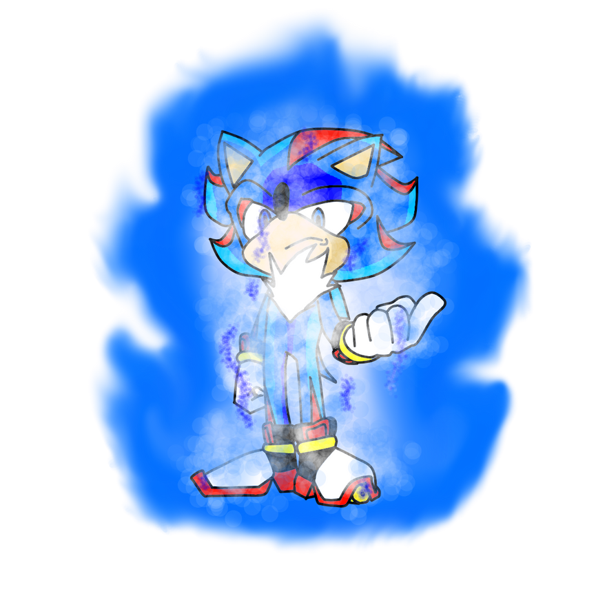 Super Shadow Blue Evolution by DuruTale on DeviantArt