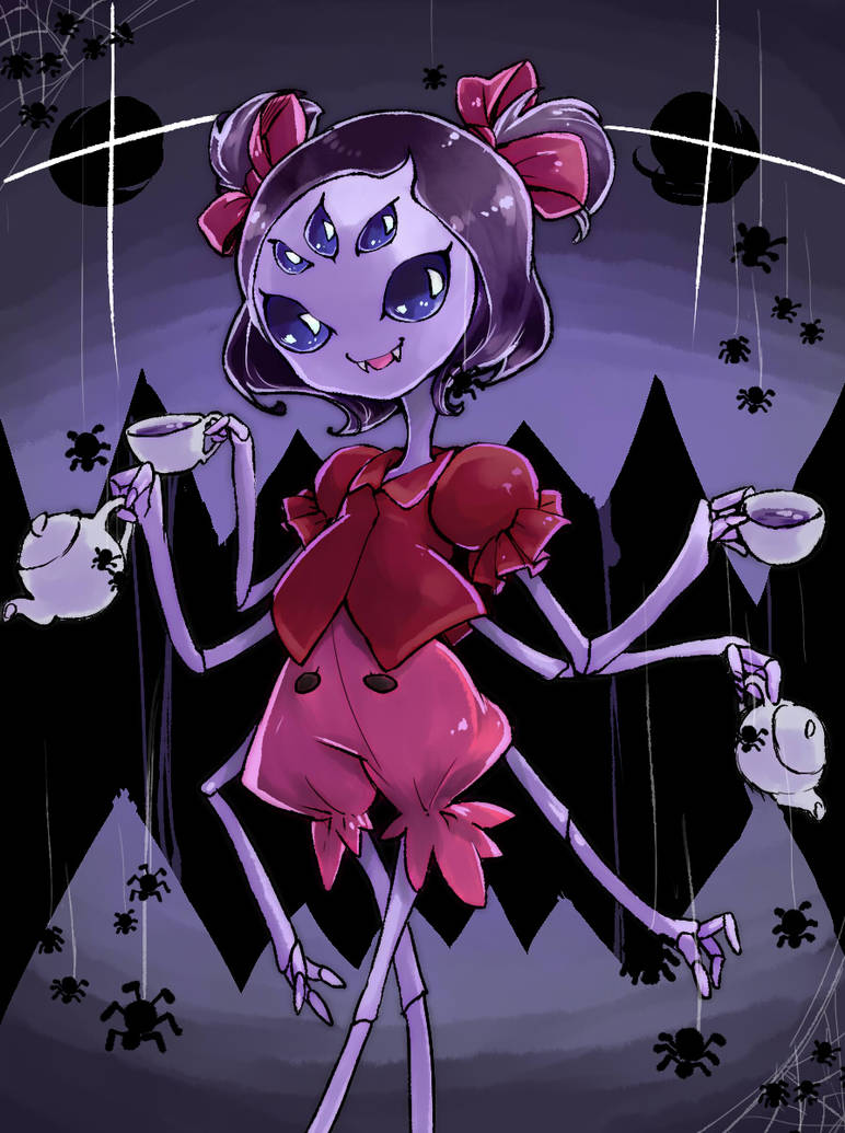 Muffet Raffle muffet by kingyo103 on DeviantArt