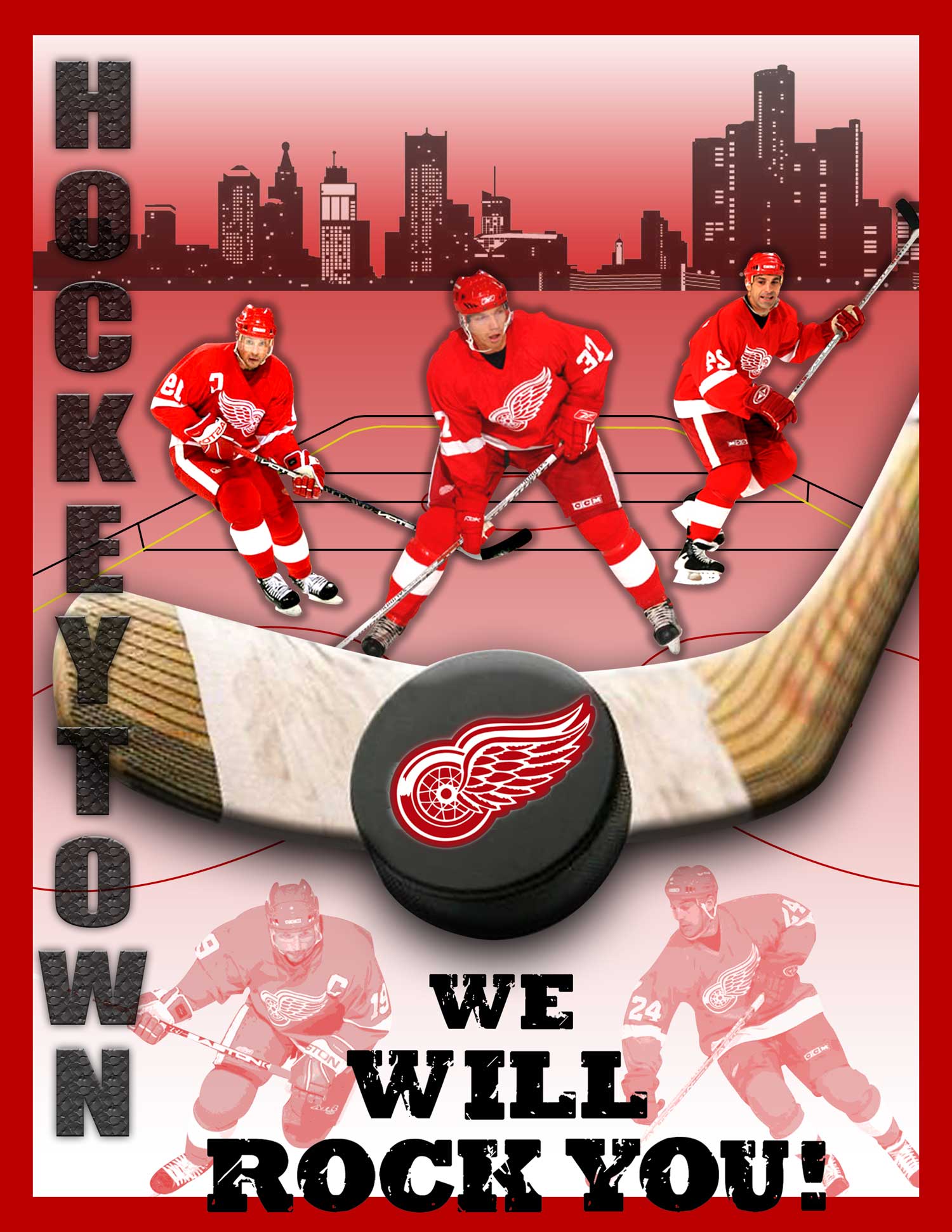 Detroit Red Wings Poster