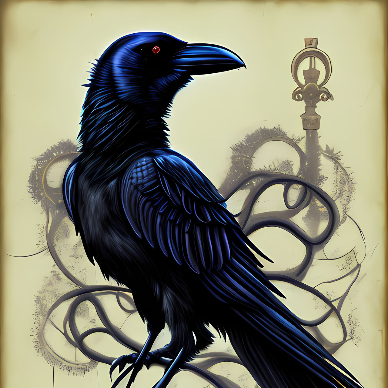 Raven Key by TheCaecilia on DeviantArt