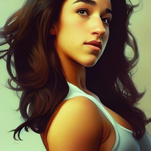 Aly Raisman Drawing Aly Raisman by AVikingAndHisPurse on DeviantArt