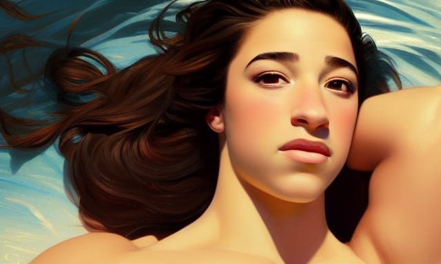 Aly Raisman Drawing Aly Raisman by AVikingAndHisPurse on DeviantArt
