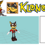 Guntz - Fan-made 3D Model (Klonoa Series) UPDATE