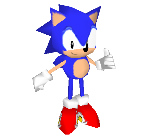 Classic Sonic Running Render by Nintega-Dario on DeviantArt