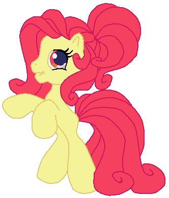 Apple Bloom as G3.5 Rainbow Dash