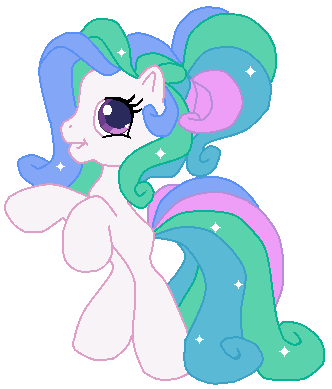 Princess Celestia as G3.5 Rainbow Dash