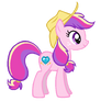 Applejack in Princess Cadence's colors