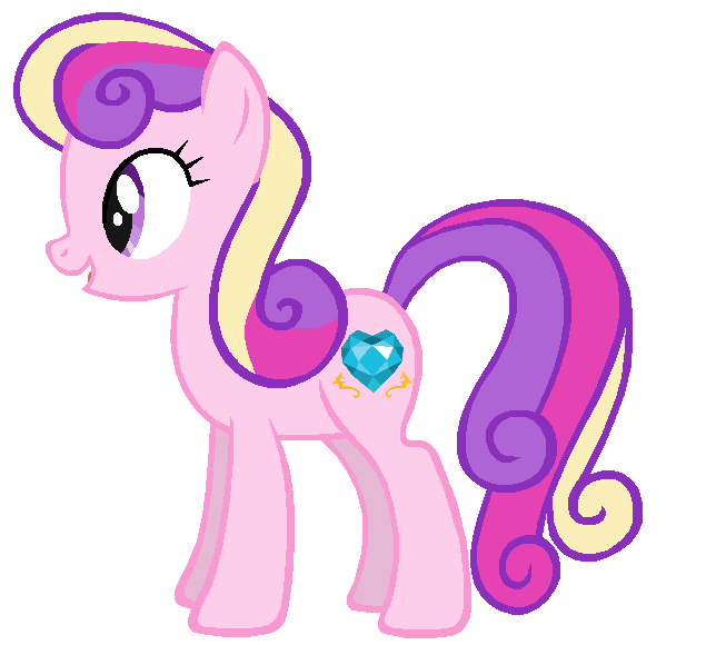 Bon-Bon in Princess Cadence's colors