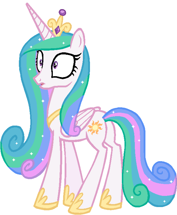 Cadance in Celestia's colors