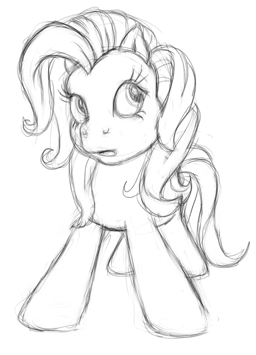 G3 pony sketch