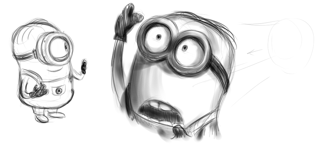 DM Minions copied sketches