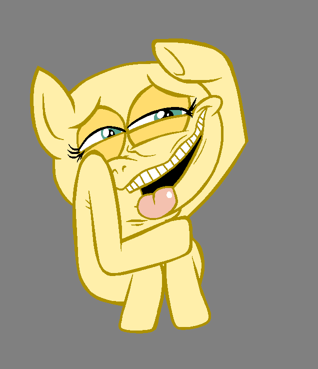 ''Don't tease me, I'm shy! Ohohoho'' MOV pony base