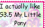 I actually like G3.5 My Little Pony stamp