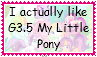 I actually like G3.5 My Little Pony stamp