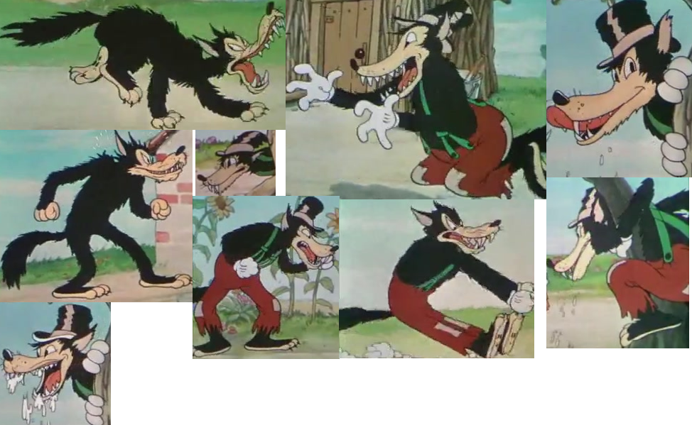 Disney's Big Bad Wolf collage 1 by Stinkek on DeviantArt