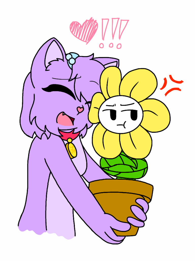 Toriel's Present for Luna (It's a Tiny Flower!)