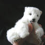 needle felted bear