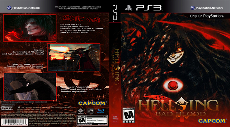 Hellsing PS3 cover